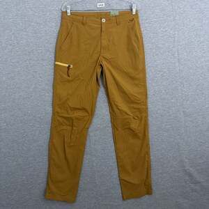 NEW REI Co-op Men's 32x32 Gold Trailmade Hike Pants Straight Leg Cargo